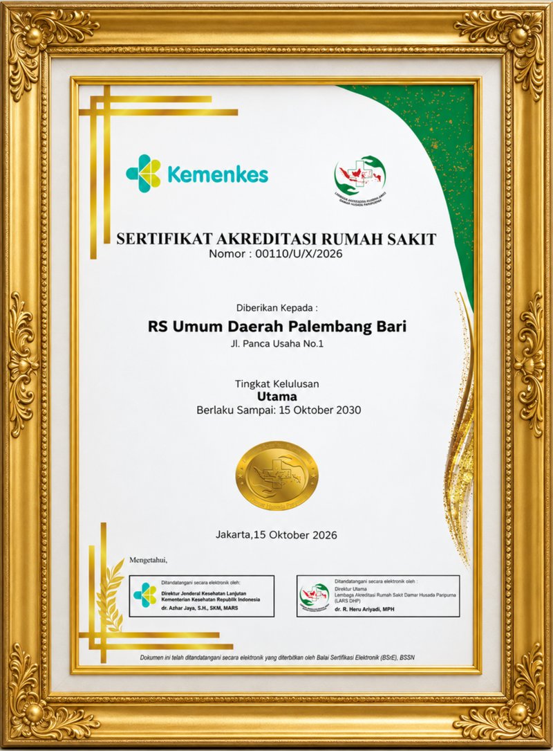 Sertifikat Akreditasi Utama LARS-DHP