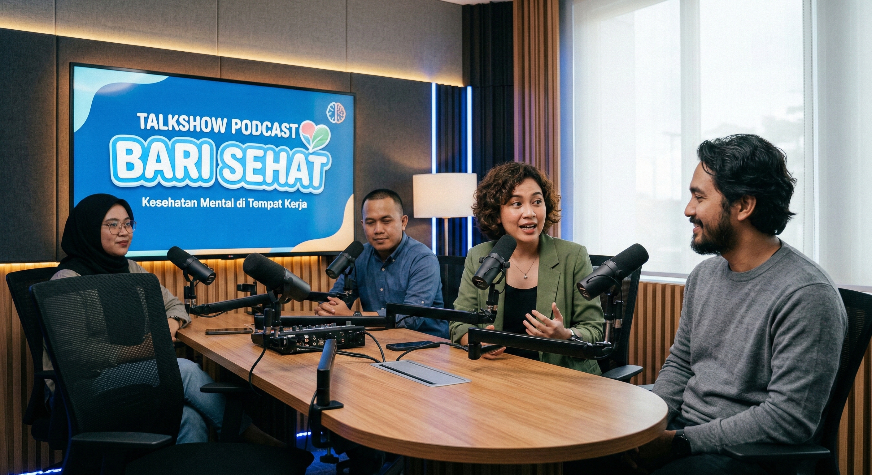 Talkshow Podcast BARI Sehat: Kesehatan Mental di Tempat Kerja