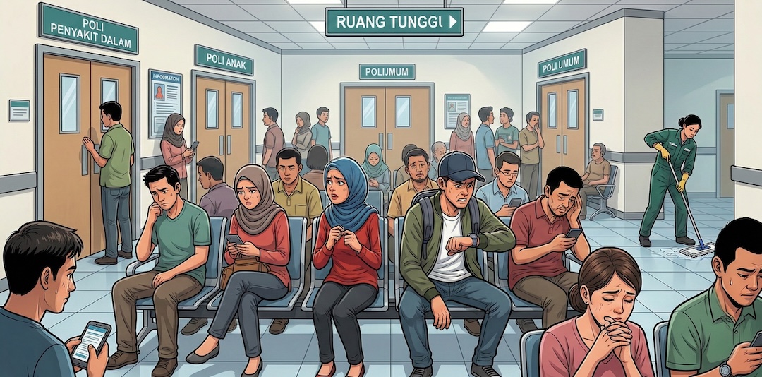 Gotong Royong dan Penghijauan Lingkungan Rumah Sakit